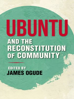 cover image of Ubuntu and the Reconstitution of Community